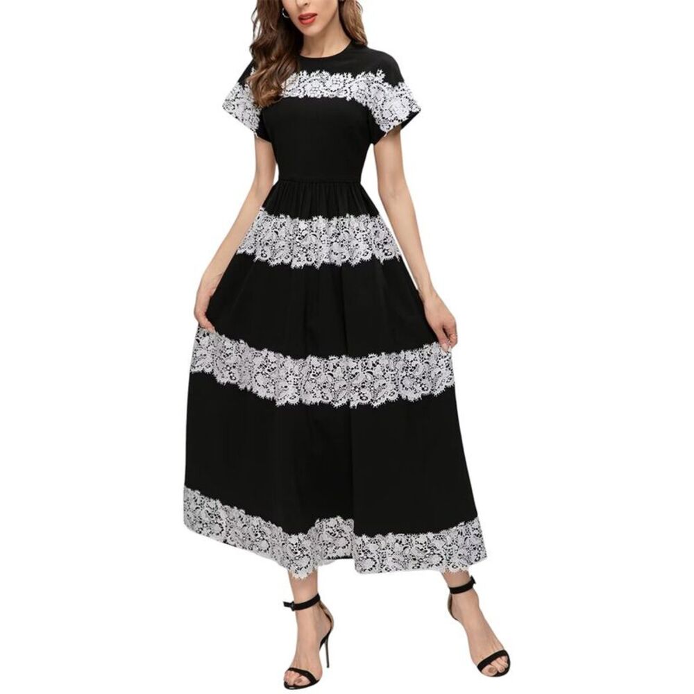 Adele Berto Womens  Midi Dress